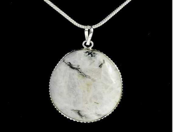 Manufacturer, Exporter, Importer, Supplier, Wholesaler, Retailer, Trader of Moon Stone Pendant in Noida, Uttar Pradesh, India.