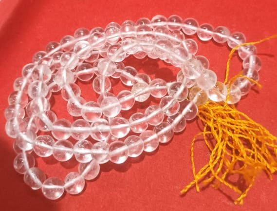 Manufacturer, Exporter, Importer, Supplier, Wholesaler, Retailer, Trader of Sphatik Mala in Noida, Uttar Pradesh, India.